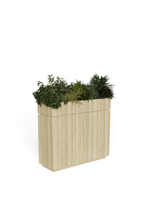 Hinged Door Credenza with Planter Box
