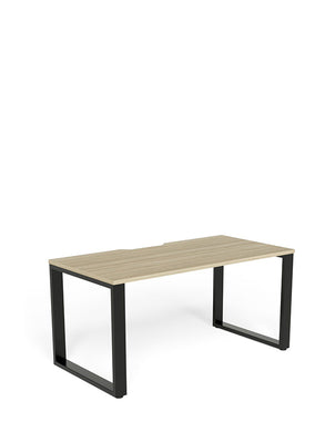 Loop Desk With Scallop Top