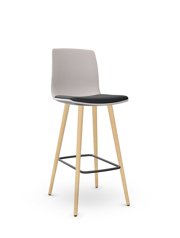 Noom 50 4 Leg Wood Stool
